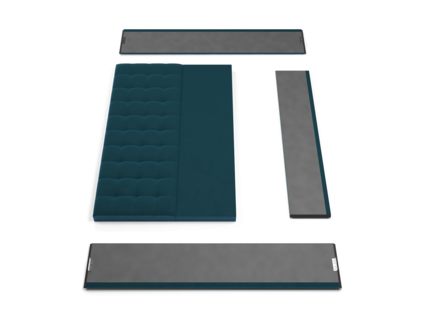 Кровать Lonax Аврора велюр Dolly-2 180х200