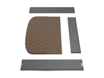 Кровать Lonax Венеция велюр Dolly-13 (с основанием) 180х190