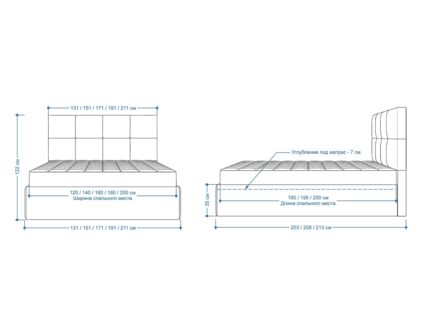 Кровать Lonax Алегра велюр Dolly-3 (с подъемным механизмом) 160х195