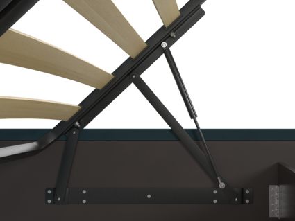 Кровать Lonax Аврора велюр Dolly-1 (с подъемным механизмом) 180х195