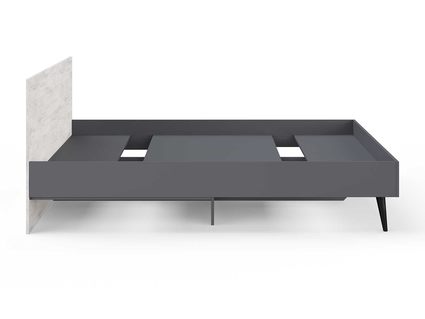 Кровать Сонум Ines Ясмунд + серый 180х190