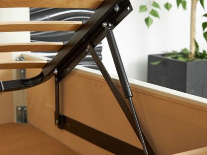 Кровать Димакс Лероса Крем с подъемным механизмом 120х190