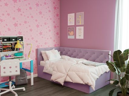 Кровать Димакс Бриони Альбус с подъемным механизмом 120х190