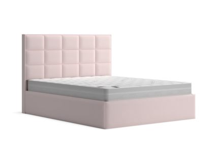 Кровать Lonax Адель велюр Dolly-13 (с основанием) 140х200