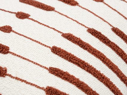 Декоративная подушка Tkano Ethnic Geometry с фактурным рисунком 30х45