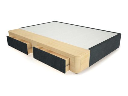 Кровать Mr.Mattress Site Box велюр Grey 270