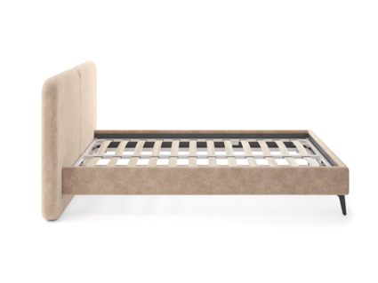 Кровать Сонум Brooklyn Микровелюр Бежевый 140х190