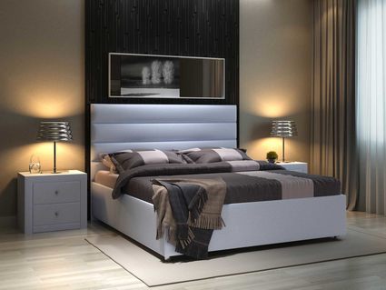 Кровать Sleeptek Premier 4 Велюр 20 (с подъемным механизмом) 120х190