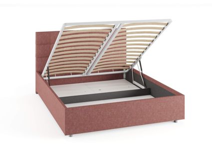 Кровать Сонум Tivoli Рогожка Мокко (с подъемным механизмом)