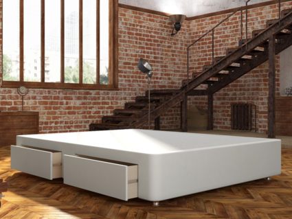 Кровать Mr.Mattress Site Box экокожа White 252