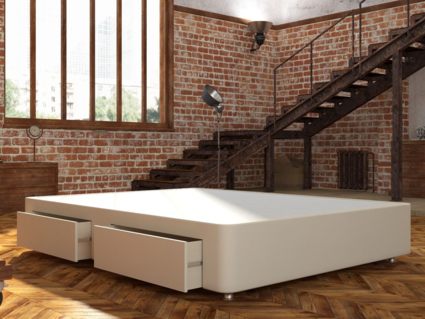 Кровать Mr.Mattress Site Box экокожа Beige 271