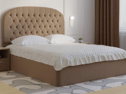 Кровать Lonax Венеция велюр Dolly-8 (с основанием)